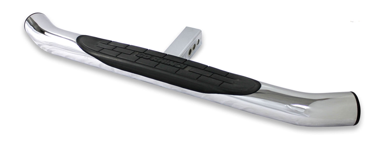 Go Rhino 360C 36" Bumper Tow Hitch Step Bar for 2" Receivers, Steel Chrome