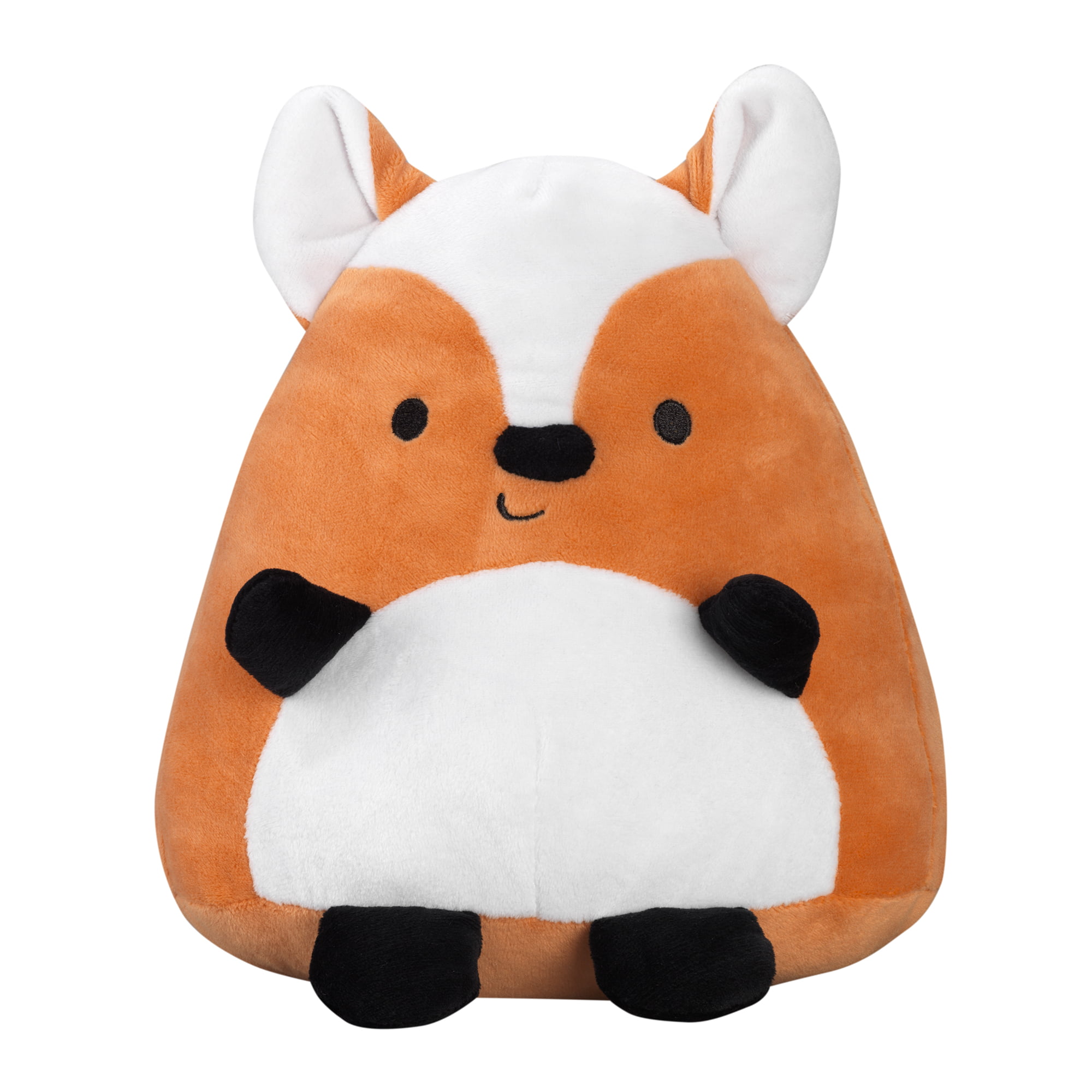 9*7*8cm Realistic Stuffed Animal Soft Plush Kids Toy Sitting Fox H1S5 Gift C3A4 