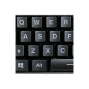 Adesso Tru-Form 150 3-Color Illuminated Ergonomic Keyboard