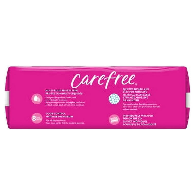 Carefree - CAREFREE® Panty Liners, Regular, To Go, Unscented, 148ct (148  ct), Shop