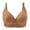 Khaki, variant on Cotton Bras for Women Women's Wireless Bra, Smooth Comfort Full Coverage Bra, Foam Cups, Convertible Bra Straps Black,50