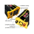 thumbnail image 5 of 4000W/8000W Pure Sine Wave Inverter 12V/24V to 110V/220V Portable Solar Car Power Converter ,Reliable Quality, 5 of 9