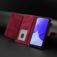 thumbnail image 4 of Allytechgroup Wallet Case for Moto G Power 5G (2024), Built-in Card Holder & Wrist Strap Slim PU Leather Non-Slip Anti-Fingerprint Shockproof Protective Bumper for Moto G Power 5G (2024), Winered, 4 of 9