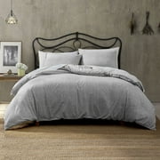 Brielle Home Callan Texture Printed Solid Comforter Set