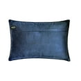 thumbnail image 3 of The HomeCentric Decorative Lumbar Pillow Cover Blue Pack of 2, 12"x26" (30x65 cm) Velvet Aztec, Printed Oblong Pillow Cover, Abstract Modern Style - Nomad Spirit, 3 of 5