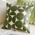 thumbnail image 5 of Ovzne Cute Small Fresh Living Room Sofa Pillow Pillow Set Flowers Bed Window Green Cushion Bedside Cushion, 5 of 6