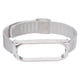 thumbnail image 3 of Correa de metal compatible con Xiaomi Mi Band 6 Smartwatch, repuesto de correa de acero, accesorios para pulsera, color plateado, 3 of 14