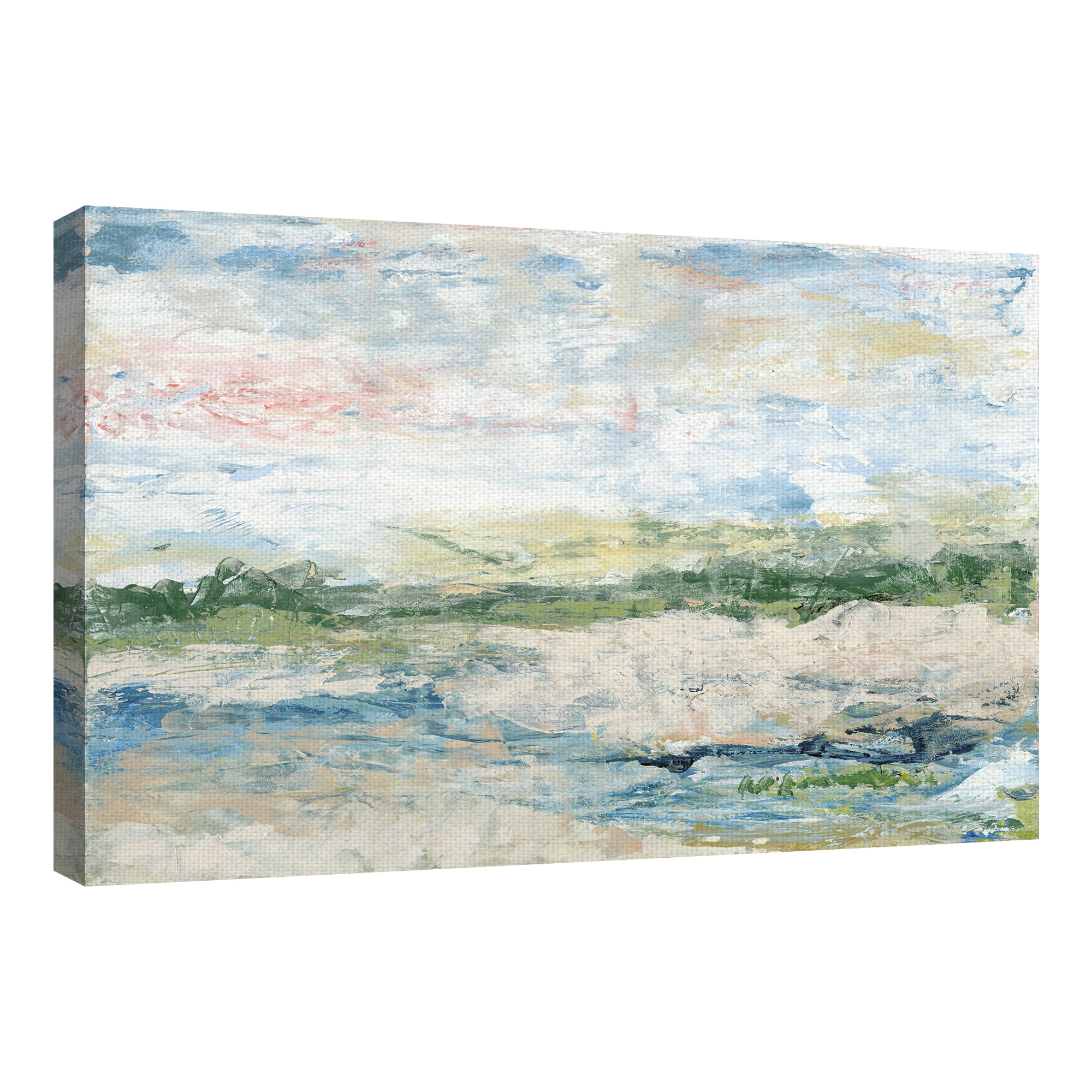 Masterpiece Art Gallery Coastal Seascape 6 By Kyle Goderwis Canvas Art Print 24" x 36"