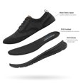 thumbnail image 3 of Bruno Marc Mens Sneaker Casual Walking Athletic Shoes Breathable Fashion Sneaker ZERO-02 BLACK/GREY Size 9, 3 of 5