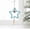 Blue, variant on mtpzqdy Fuzzy Star Hanging Ornaments Plush Style for Holiday Tree
