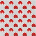 thumbnail image 1 of Ahgly Company Indoor Square Patterned Cherry Red Novelty Area Rugs, 8' Square, 1 of 6
