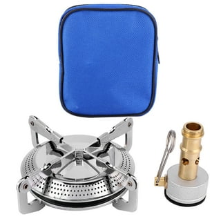 Outdoor Liquefied Gas Burner Cooker Top Camping Stove Furnace Head with  Handle 