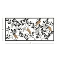 thumbnail image 2 of DecMode Black Metal Bird Wall Decor, 2 of 10