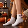 thumbnail image 6 of Halloween Socks for Women, Funny Crazy Novelty Fun, Casual Crew Socks Size 6-9, 6 of 6