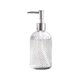 thumbnail image 2 of Botella de Loción de Vidrio con Dosificador – Dispensador de Jabón de Vidrio con Textura de Puntos En Relieve para Tocador de Cocina y Baño – Dosificador de Acero Inoxidable a Prueba de Fugas – Diseñ, 2 of 6