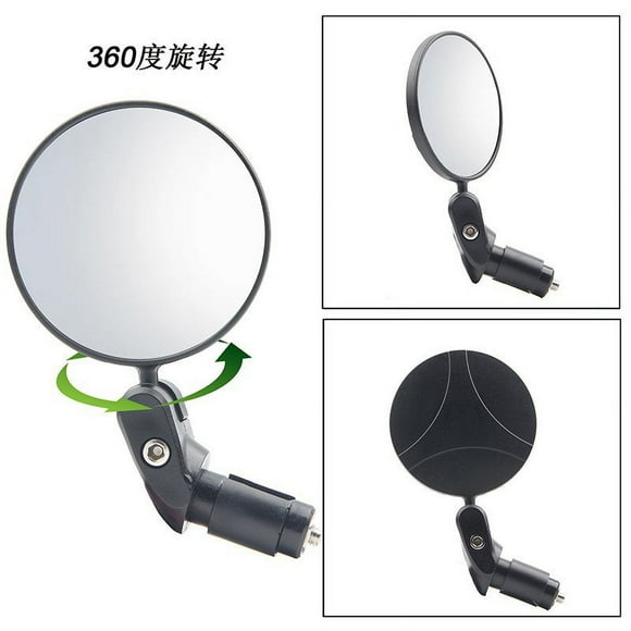 Rétroviseur De Bicyclettes Pliable, Miroir De Vélo