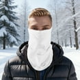 thumbnail image 4 of Unique Bargains 1 Pc Multi-function Neck Warmers Windproof Face Mask for Cycling White, 4 of 6