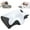 Black, variant on Pillow for snoring relief and sleep apnea,Ergonomic Contour Support Pillows, Air Way Cervical Pillow for Sleep Apnea, for Side Sleepers, Back Sleepers