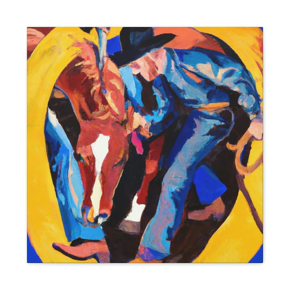 Horseshoe In Splendor - Canvas