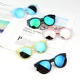 thumbnail image 4 of Kids Sunglasses Baby Toddler Cute Frosted Multicolor Reflective Anti-UV Sunglasses Glasses Gift Toddler Shades for Boys Girls, 4 of 9