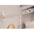 thumbnail image 1 of Soporte percha reclinable Laura/incluye tornillos/tacos Blanco, 1 of 4