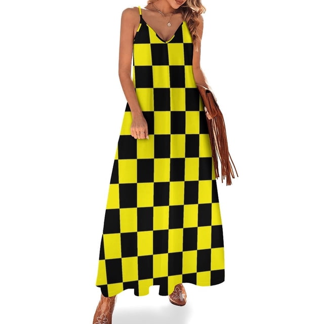 Nuevo vestido sin mangas AutumnLeafSpeckle, vestidos de noche de lujo para mujer , vestidos para eventos especiales, vestido de verano suelto