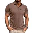 thumbnail image 7 of Tauxra Mens Long Sleeve Workout Top, High Neck Base Layer for Training and Running, Slim Fit Warm Active Shirt for Cold Weather, 7 of 7