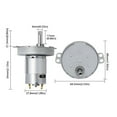 thumbnail image 1 of 1pc Replacement Gear Motor for Space Saving Simple Washing JS50/280 Washer Motor, 1 of 8
