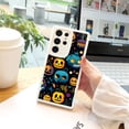 thumbnail image 1 of Moderno y funcional: elegante funda de teléfono plateada mate de doble capa con ilustraciones para iPhone 15 Pro Max 14 13 12 Pro 11, 1 of 4