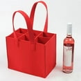 thumbnail image 6 of Monyance divided wine bag Carrying Wine Bag Party Champagne Bag Divided Beer Bag Decorative Wine Bag for Wine Gift(9.45X7.09X6.3Inches), 6 of 10