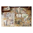 thumbnail image 3 of 100 Pieces of Thrift Scrapbooking Trash Bags Junk Magazine Art Junk Temporary Planner Stickers, Vintag, 3 of 5