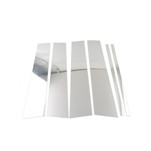 6PCS Car Pillar Posts Set Door Window Cover Trim Kit For Ford Explorer 2020-2023
