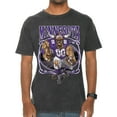 thumbnail image 2 of Wild Bobby, Minnesota Fans MIN Fantasy Football, Sports, Unisex Vintage Crewneck Tee, Vintage Black, Small, 2 of 4