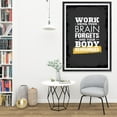 thumbnail image 3 of EzPosterPrints - Gym Inspiration Motivation Quotes - Poster Printing - Inspirational Motivational Wall Art Print for Home Office Decor - Work Until - 32X48 inches, 3 of 6