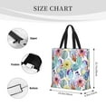 thumbnail image 4 of Naloa Cactus1 Tote Bag for Women, Foldable Tote Bag With Zipper, Large Shoulder Bag, Top Handle Handbag for Travel, Work, Shopping, 4 of 9