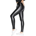 thumbnail image 2 of American Apparel Women Metallic Legging, Matte Black, X-Small, 2 of 6