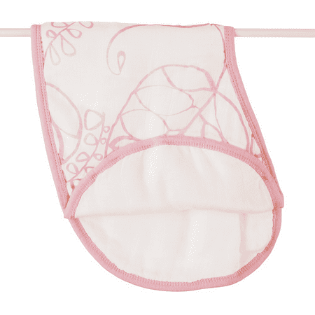 aden + anais Rayon From Bamboo Fiber Burpy Bib, Tranquility Leafy Multi-Colored