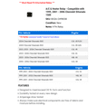 thumbnail image 2 of A/C & Heater Relay - Compatible with 1999, 2001 - 2006 Chevy Silverado 1500 2002 2003 2004 2005, 2 of 2