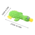 thumbnail image 3 of Yellow Duckling Squeaky Dog Toy for Aggressive Chewers, Soft Plush Interactive Chew Toy for Small Medium Large Dogs, 3 of 6