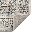 thumbnail image 7 of Unique Loom Nyla Collection Area Rug - Princess (6' x 9' Rectangle Gray/Cream), 7 of 7