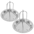 thumbnail image 1 of 2 Pcs Support de Rôtissage de Poulet en Acier Inoxydable Support Vertical pour Grill et Barbecue Extérieur, 1 of 8
