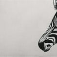 thumbnail image 4 of Simply Daisy Zebra Outdoor Pillow, Off-White, 18 in x 18 in, 4 of 5