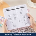 thumbnail image 5 of NIRMIRO 2026-2027 Pocket Planner, July 2026 to June 2027 A6 Academic Planner with Weekly & Monthly Layouts, Planning Tabs, Bookmarks & Inner Pocket, 3.8"x7" Hardcover Agenda Book, 5 of 8