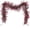 Hot Pink, variant on MInHoues 5.7 FT Artificial Burgundy Red Baby Breath Garland, Dark Tone Fake Flower Hanging Vine for Mantel Door Wall Gothic Wedding Halloween Decor