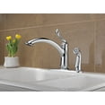 thumbnail image 4 of Delta Linden Kitchen Faucet with Diamond Seal Technology and Integral Side Spray, Available in Various Colors, 4 of 4
