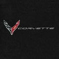 thumbnail image 3 of Lloyd Mats LogoMat Custom-Fit 2PC Carpet Floor Mats for 2020-2026 Chevrolet C8 Corvette Coupe/Conv (No E-RAY), Charcoal, 3 of 5