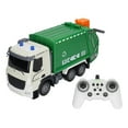 Remote Control Garbage Truck Toy With Sound Light Safe USB Charging Car ...