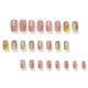 thumbnail image 5 of Uñas postizas a presión, regalos para mujeres, grafiti abstracto, flores de primavera, conejito de Pascua, uñas postizas cortas, 24 piezas, parche para uñas, 5 of 5