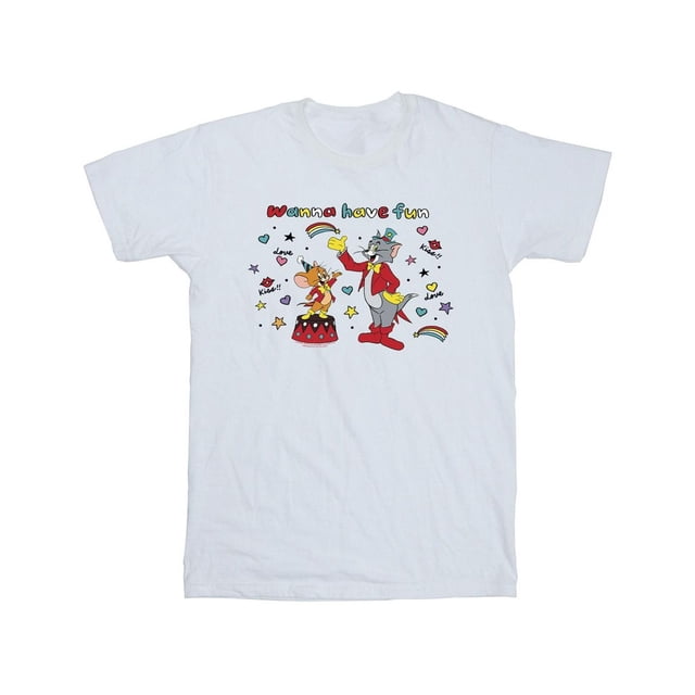 Tom et Jerry Garçons Veulent s'Amuser T-Shirt