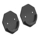 thumbnail image 5 of Advancent 2 Pieces Shower Curtain Rod Holder Screw Retainer No Hanging Self-adhesive Drilling Hexagonal Bracket Fixation for Bathroom 8x8cm 2Conjunto, 5 of 6